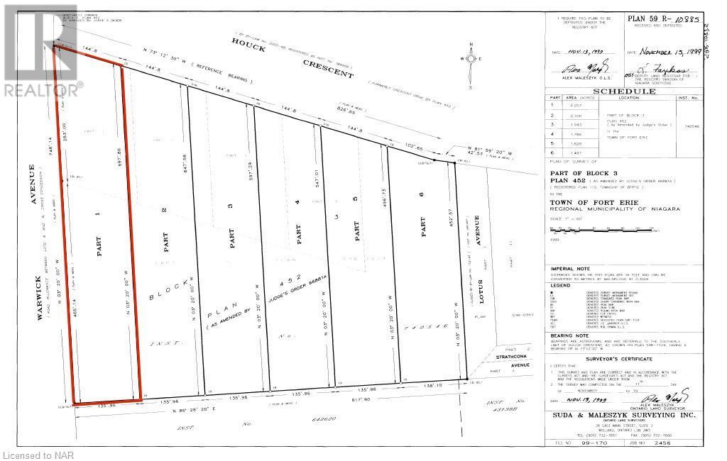 Lot 1 Houck Crescent, Fort Erie, Ontario  L2A 5M4 - Photo 2 - 40587569